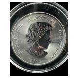 2016 $5 CANADIAN MOUNTAIN LION .9999 SILVER COIN