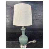 LIKE NEW PORCELAIN DECORATOR LAMP