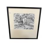 WILLIAM WHITEHEAD DRAWING 1978