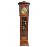 19TH CENTURY GERMAN TALL CASE WALNUT CLOCK