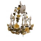 PORCELAIN AND TOWLE ITALIAN CHANDELIER