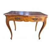EARLY FRENCH MARBLE TOP TABLE