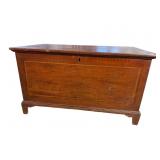 19TH CENTURY DUTCH PAINT DECORATED DOVETAIL