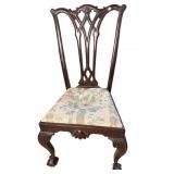 SOLID MAHOGANY TURN OF THE CENTURY CHIPPENDALE