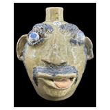 SIGNED HAMILTON FACE JUG