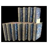 11 VOLUMES OF 1829 HISTORY OF ENGLAND LEATHER