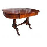 WALNUT 19TH CENTURY STRETCHER BASE VICTORIAN