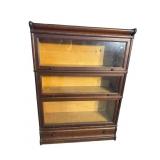 OAK 3 STACK BOOKCASE