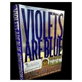 SIGNED VIOLETS ARE BLUE JAMES PATTERSON BOOK