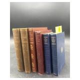 LOT OF 6 SMALL BOOKS, VARIOUS AUTHORS.