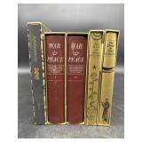 5 PC LOT OF HARDBACK COVER BOOKS