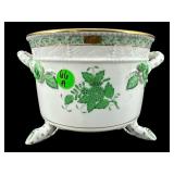 HEREND PORCELAIN CACHE POT