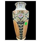 NIPPON HAND PAINTED I.E. & C. CO BROWN AND GOLD