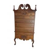 SOLID MAHOGANY CENTENNIAL CHIPPENDALE HIGHBOY