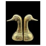 BRASS KINGDOM DUCK BOOKENDS