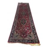 10 FT 2 IN X 2 FT 6 IN HANDMADE RUG