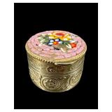 ITALY MICRO MOSAIC TRINKET BOX