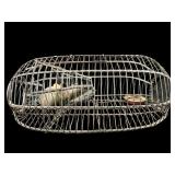 LARGE VICTORIAN ANTIQUE WIRE MOUSE TRAP