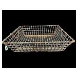 LARGE OLD INDUSTRIAL METAL OYSTER GATHERER