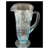 FOSTORIA ICE BLUE VERSAILLES ELEGANT PITCHER