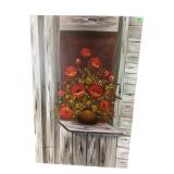 FLORAL STILL LIFE OIL ON CANVAS