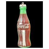 VINTAGE TCA USA COCA COLA METAL THERMOMETER