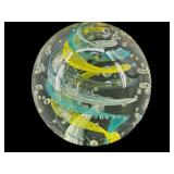 LARGE RARE MURANO LATTICINO SWIRL VASE