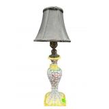ANTIQUE ROYAL NIPPON WISTERIA TABLE LAMP