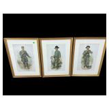 LOT OF 3 WILLIAM LUDWELL SHEPHERD MILITARY PRINTS