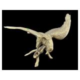 EXTRA LARGE BRASS OPEN WINGED EAGLE