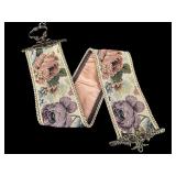 QUALITY FLORAL NEEDLEPOINT BELL PULL