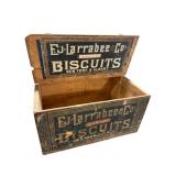 E.J. LARRABEE & CO BISCUIT BOX