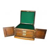 WALNUT VICTORIAN PUMP ORGAN