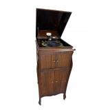 WORKING MAHOGANY KIMBERLEY VICTROLA