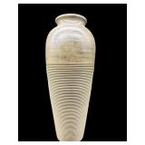 26 IN CERAMIC FLOOR VASE