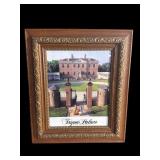 ORNATE GOLD AND OAK FRAME