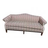 GREEN BROS. FURNITURE CHIPPENDALE HUMPBACK SOFA