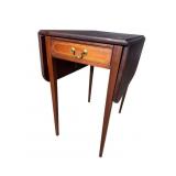 MAHOGANY INLAID PEMBROKE TABLE