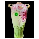 ANTIQUE HAND PAINTED NIPPON PINK AND PURPLE