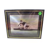 PEARLESCENT LIGHTHOUSE PRINT