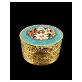 ITALIAN MICRO MOSAIC TRINKET BOX