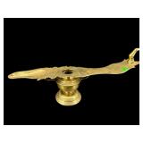 ANTIQUE BRASS BELFRY LAMP