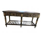6 DRAWER RECLAIMED DISTRESSED SIDEBOARD