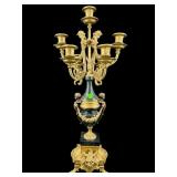 CHERUB BRONZE CANDELABRA