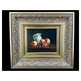 CONTEMPORARY OIL ON CANVAS STILL LIFE