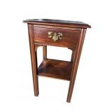 MAHOGANY 1 DRAWER NIGHT STAND