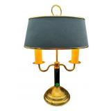 VINTAGE BEACON HOUSE BRASS BOUDOIR CANDLEABRA LAMP