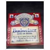 BUDWEISER KING OF BEERS ADVERTISING LIGHT UP SIGN