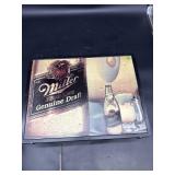 MILLER GENUINE DRAFT ADVERTISING LIGHT UP SIGN