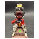 BLACK MEMORABILIA CAST IRON MECHANICAL BANK